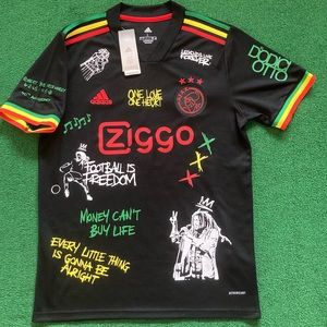 adidas | Shirts | Nwt Ajax 222 Bob Marley Concept Creative Special Edition  Third Jersey | Poshmark